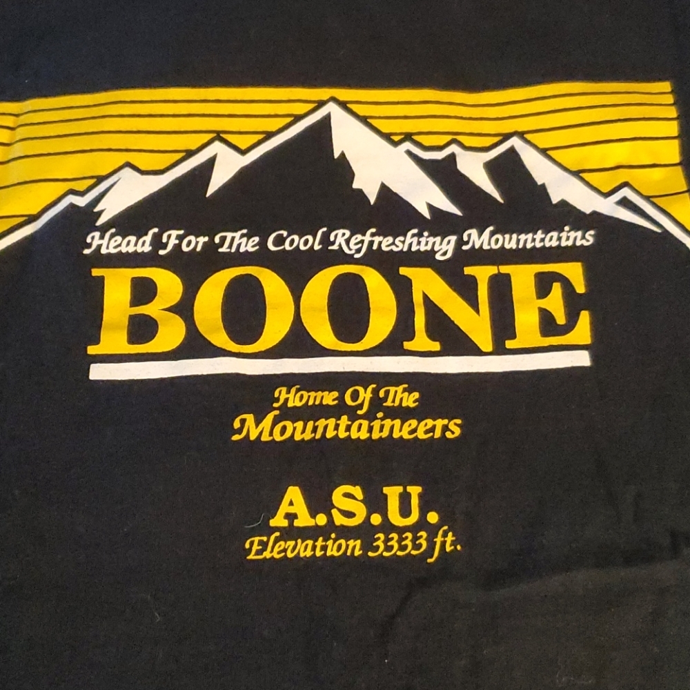 BOONE APP STATE tshirt